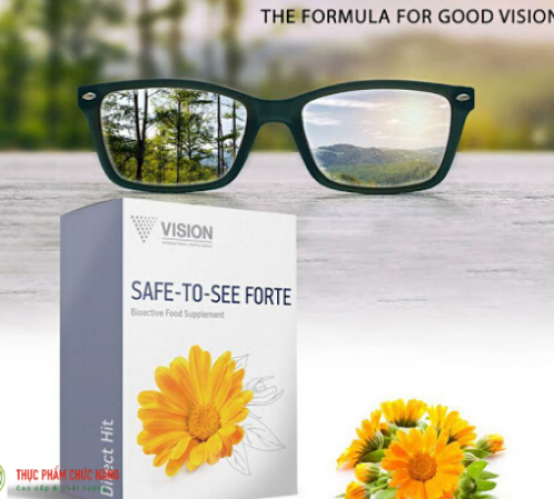 Vision Safe2C forte Ngừa bệnh cho mắt, duy trì nhạy bén thị giác